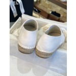 CHANEL fisherman shoes Chanel classic version of the original injection of rubber translucent rubber original color hemp sole