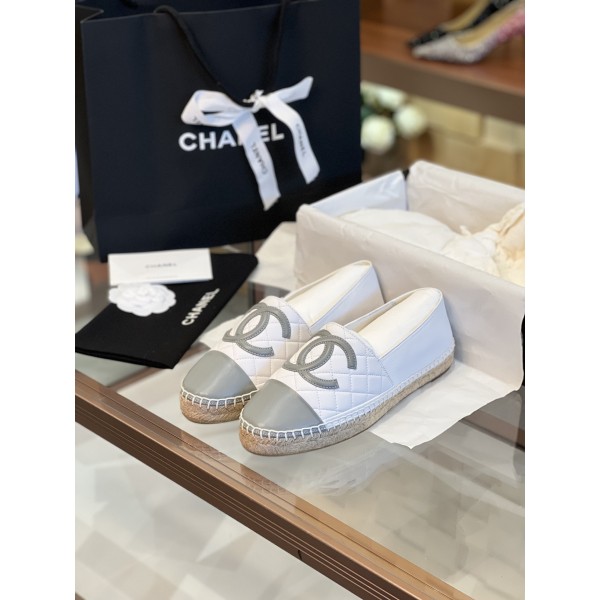 CHANEL fisherman shoes Chanel classic version of the original injection of rubber translucent rubber original color hemp sole