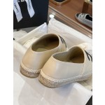 CHANEL fisherman shoes Chanel classic version of the original injection of rubber translucent rubber original color hemp sole