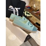 CHANEL fisherman shoes Chanel classic version of the original injection of rubber translucent rubber original color hemp sole