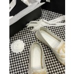 CHANEL fisherman shoes Chanel classic version of the original injection of rubber translucent rubber original color hemp sole
