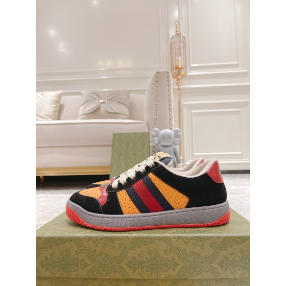 Gucci new upgraded small dirty shoes couple models