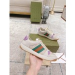 Gucci new upgraded small dirty shoes couple models
