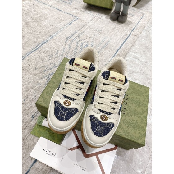 Gucci new upgraded small dirty shoes couple models