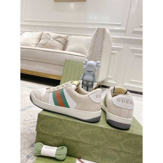 Gucci new upgraded small dirty shoes couple models