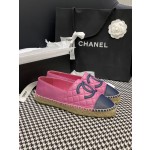 CHANEL fisherman shoes Chanel classic version of the original injection of rubber translucent rubber original color hemp sole