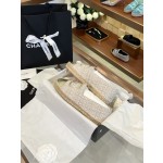 CHANEL fisherman shoes Chanel classic version of the original injection of rubber translucent rubber original color hemp sole