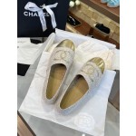 CHANEL fisherman shoes Chanel classic version of the original injection of rubber translucent rubber original color hemp sole