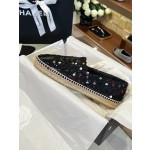 CHANEL fisherman shoes Chanel classic version of the original injection of rubber translucent rubber original color hemp sole