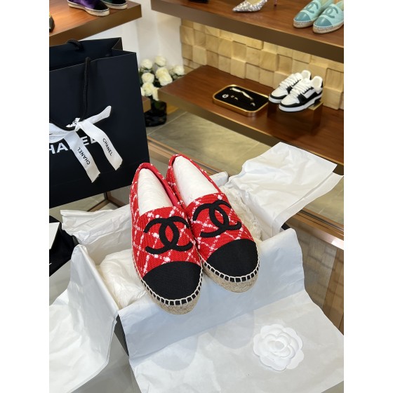 CHANEL fisherman shoes Chanel classic version of the original injection of rubber translucent rubber original color hemp sole