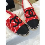 CHANEL fisherman shoes Chanel classic version of the original injection of rubber translucent rubber original color hemp sole