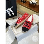 CHANEL fisherman shoes Chanel classic version of the original injection of rubber translucent rubber original color hemp sole