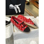 CHANEL fisherman shoes Chanel classic version of the original injection of rubber translucent rubber original color hemp sole