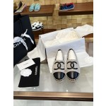 CHANEL fisherman shoes Chanel classic version of the original injection of rubber translucent rubber original color hemp sole