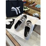 CHANEL fisherman shoes Chanel classic version of the original injection of rubber translucent rubber original color hemp sole