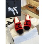 CHANEL fisherman shoes Chanel classic version of the original injection of rubber translucent rubber original color hemp sole