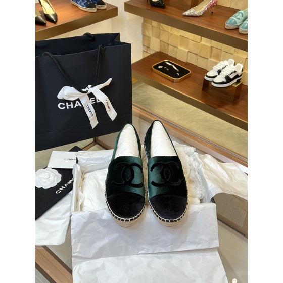 CHANEL fisherman shoes Chanel classic version of the original injection of rubber translucent rubber original color hemp sole