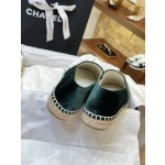 CHANEL fisherman shoes Chanel classic version of the original injection of rubber translucent rubber original color hemp sole