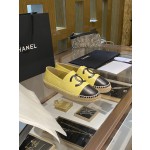 CHANEL fisherman shoes Chanel classic version of the original injection of rubber translucent rubber original color hemp sole