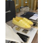 CHANEL fisherman shoes Chanel classic version of the original injection of rubber translucent rubber original color hemp sole