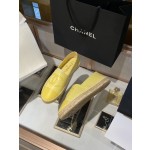 CHANEL fisherman shoes Chanel classic version of the original injection of rubber translucent rubber original color hemp sole