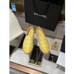 CHANEL fisherman shoes Chanel classic version of the original injection of rubber translucent rubber original color hemp sole