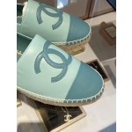 CHANEL fisherman shoes Chanel classic version of the original injection of rubber translucent rubber original color hemp sole