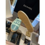 CHANEL fisherman shoes Chanel classic version of the original injection of rubber translucent rubber original color hemp sole