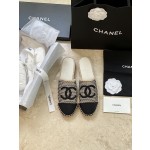 CHANEL fisherman shoes Chanel classic version of the original injection of rubber translucent rubber original color hemp sole