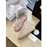 CHANEL fisherman shoes Chanel classic version of the original injection of rubber translucent rubber original color hemp sole