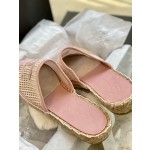 CHANEL fisherman shoes Chanel classic version of the original injection of rubber translucent rubber original color hemp sole