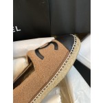 CHANEL fisherman shoes Chanel classic version of the original injection of rubber translucent rubber original color hemp sole