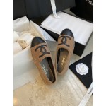 CHANEL fisherman shoes Chanel classic version of the original injection of rubber translucent rubber original color hemp sole