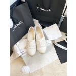 CHANEL fisherman shoes Chanel classic version of the original injection of rubber translucent rubber original color hemp sole