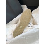 CHANEL fisherman shoes Chanel classic version of the original injection of rubber translucent rubber original color hemp sole