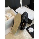 CHANEL fisherman shoes Chanel classic version of the original injection of rubber translucent rubber original color hemp sole