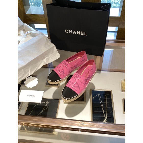 CHANEL fisherman shoes Chanel classic version of the original injection of rubber translucent rubber original color hemp sole