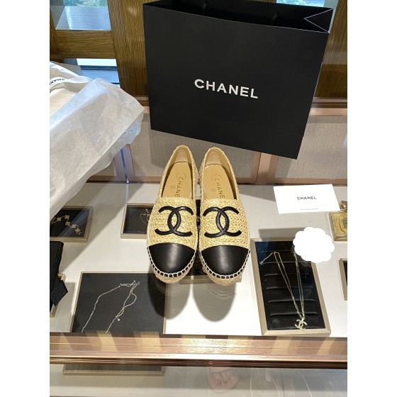 CHANEL fisherman shoes Chanel classic version of the original injection of rubber translucent rubber original color hemp sole