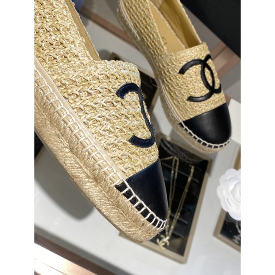 CHANEL fisherman shoes Chanel classic version of the original injection of rubber translucent rubber original color hemp sole
