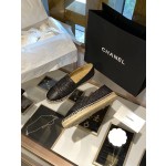 CHANEL fisherman shoes Chanel classic version of the original injection of rubber translucent rubber original color hemp sole