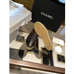 CHANEL fisherman shoes Chanel classic version of the original injection of rubber translucent rubber original color hemp sole