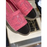 CHANEL fisherman shoes Chanel classic version of the original injection of rubber translucent rubber original color hemp sole