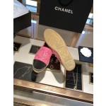 CHANEL fisherman shoes Chanel classic version of the original injection of rubber translucent rubber original color hemp sole