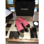 CHANEL fisherman shoes Chanel classic version of the original injection of rubber translucent rubber original color hemp sole