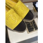 CHANEL fisherman shoes Chanel classic version of the original injection of rubber translucent rubber original color hemp sole