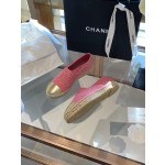 CHANEL fisherman shoes Chanel classic version of the original injection of rubber translucent rubber original color hemp sole