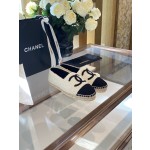 CHANEL fisherman shoes Chanel classic version of the original injection of rubber translucent rubber original color hemp sole