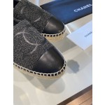 CHANEL fisherman shoes Chanel classic version of the original injection of rubber translucent rubber original color hemp sole