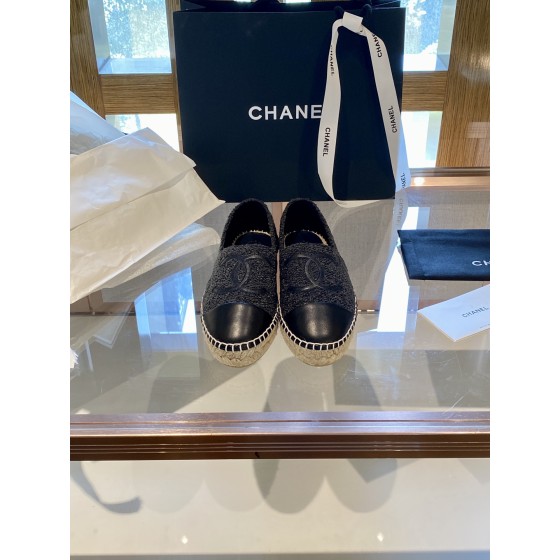 CHANEL fisherman shoes Chanel classic version of the original injection of rubber translucent rubber original color hemp sole