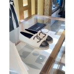 CHANEL fisherman shoes Chanel classic version of the original injection of rubber translucent rubber original color hemp sole